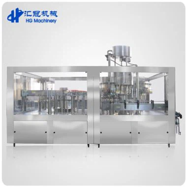 Automatische CSD / CO2 trinken Gas Wasser Soda kohlensäurehaltige Soft Drink Glasflasche Cold Filler Füllung Maschine