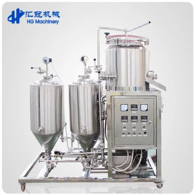 Edelstahl Pilotmaßstab 50L Hause brauen Bier konische Fermenter Brewpub System