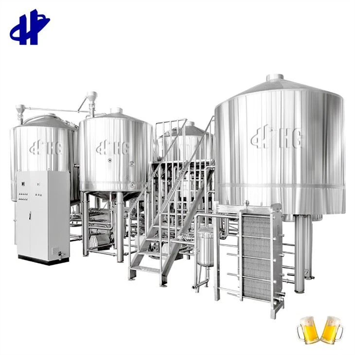 2000L Bierbrauanlage mit 3 Gefäßen